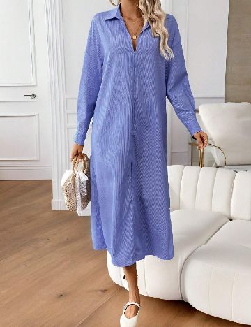 Rochie lunga SHEIN, albastru
