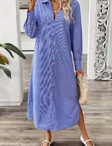Rochie lunga SHEIN, albastru