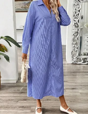 Rochie lunga SHEIN, albastru