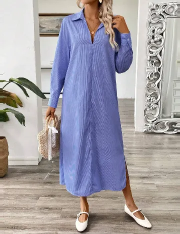 Rochie lunga SHEIN, albastru