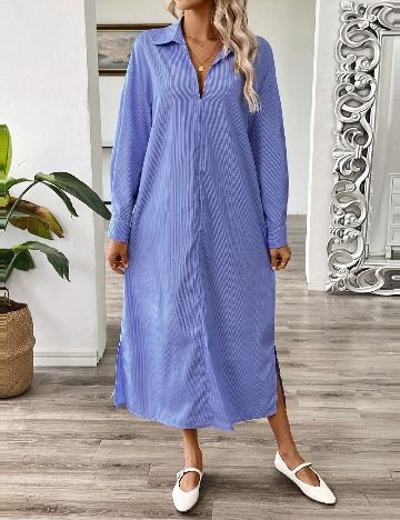 Rochie lunga SHEIN, albastru