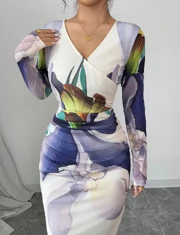 Rochie lunga SHEIN, mix culori
