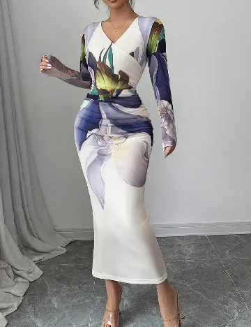 Rochie lunga SHEIN, mix culori