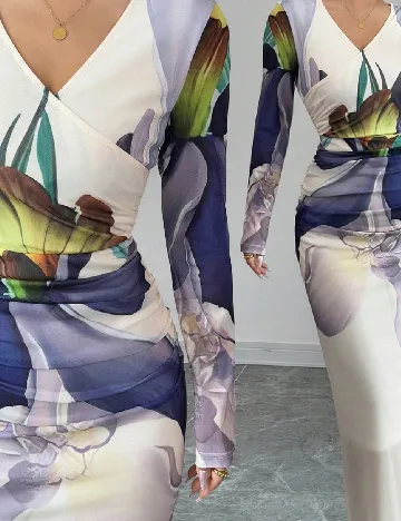 Rochie lunga SHEIN, mix culori