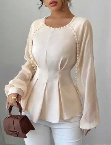 Bluza SHEIN, crem