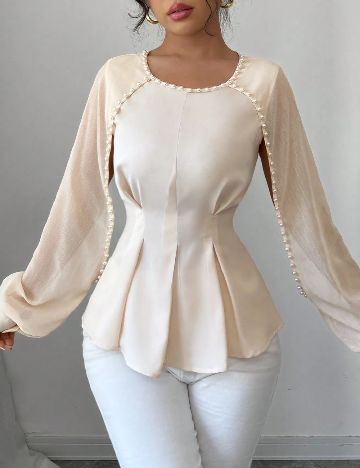 Bluza SHEIN, crem