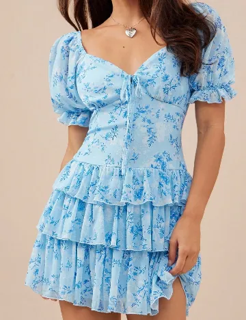 Rochie scurta SHEIN, albastru