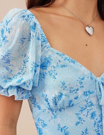 Rochie scurta SHEIN, albastru