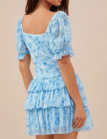 Rochie scurta SHEIN, albastru