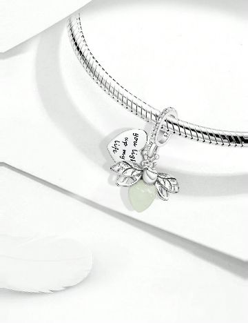 Charm SHEIN, argintiu