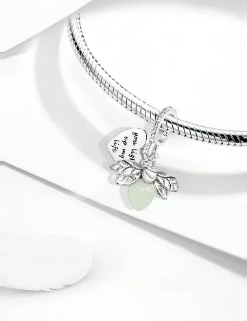 Charm SHEIN, argintiu