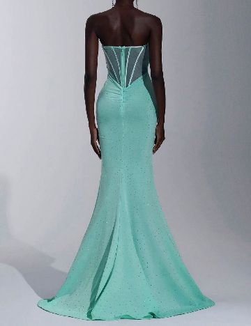 Rochie lunga SHEIN, turcoaz