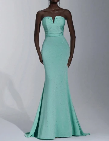 Rochie lunga SHEIN, turcoaz