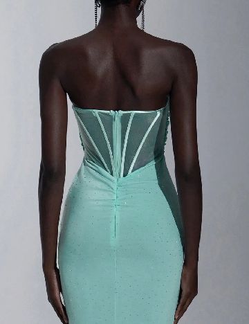 Rochie lunga SHEIN, turcoaz