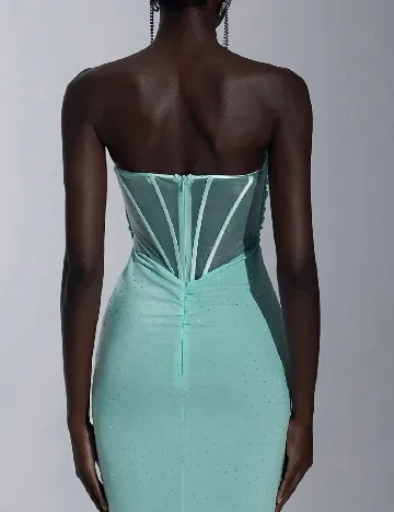 Rochie lunga SHEIN, turcoaz