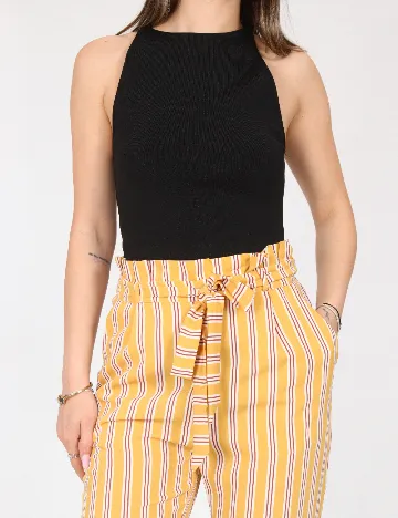 Pantaloni Pull&Bear, galben