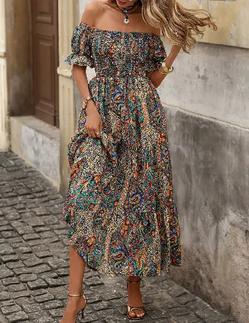 Rochie lunga SHEIN, mix culori
