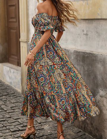 Rochie lunga SHEIN, mix culori