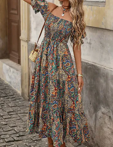 Rochie lunga SHEIN, mix culori