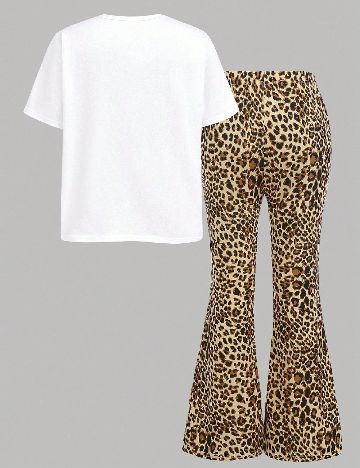 Compleu Shein Kids, animal print