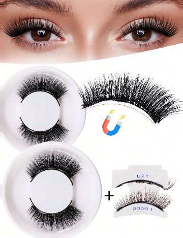 Gene false SHEIN, negru