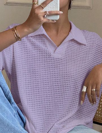 Tricou Dazy, mov