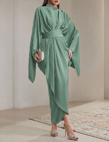 Rochie lunga SHEIN, verde