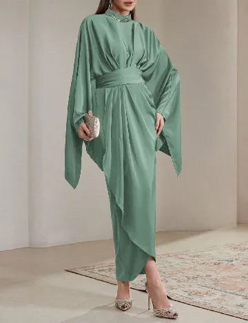 Rochie lunga SHEIN, verde