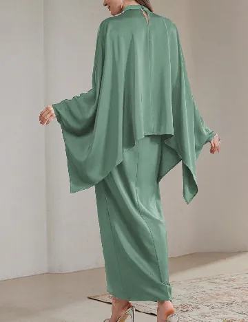 Rochie lunga SHEIN, verde