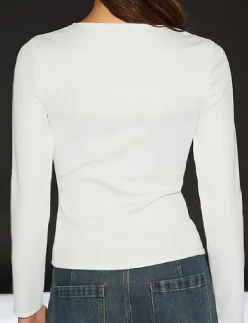 Bluza Runway, alb