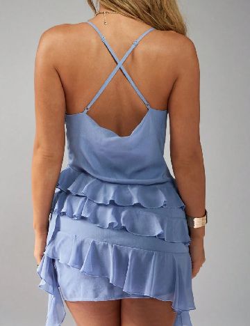 Rochie scurta Missguided, albastru