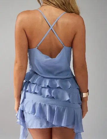 Rochie scurta Missguided, albastru