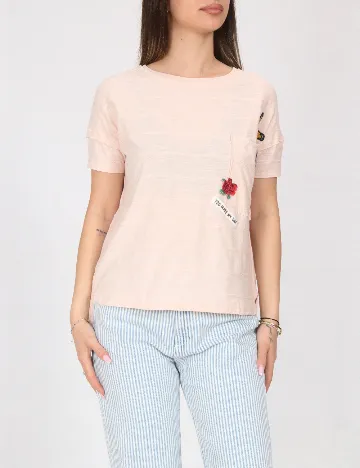 Tricou Zara, roz deschis