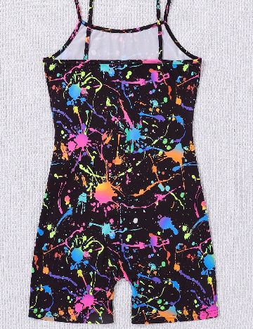 Salopeta Shein Kids, mix culori