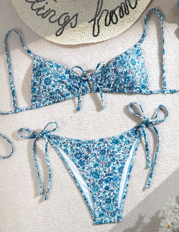Costum de baie SHEIN, albastru