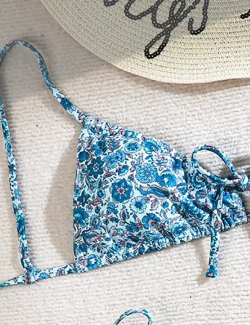 Costum de baie SHEIN, albastru