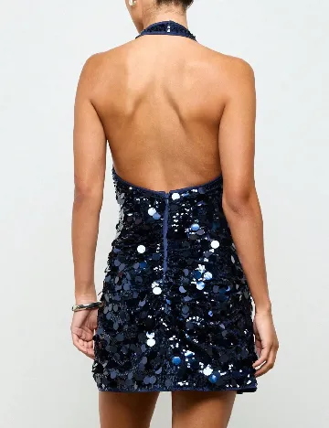Rochie scurta SHEIN, bleumarin
