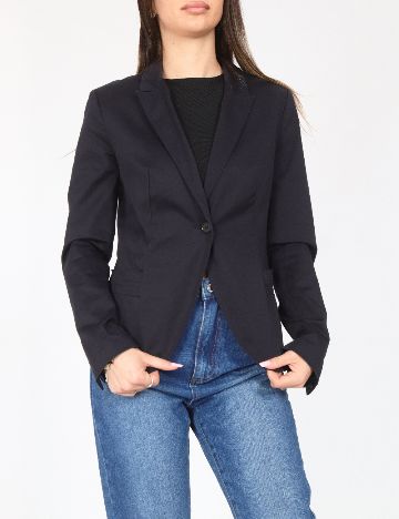 Sacou Zara, bleumarin inchis