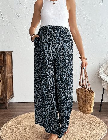 Pantaloni SHEIN Maternity, bleumarin