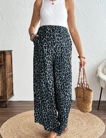 Pantaloni SHEIN Maternity, bleumarin