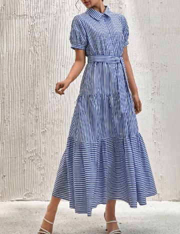 Rochie medie SHEIN, albastru