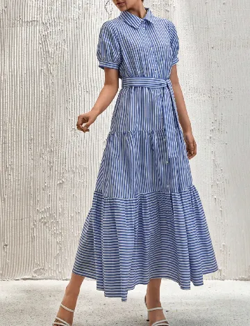 Rochie medie SHEIN, albastru