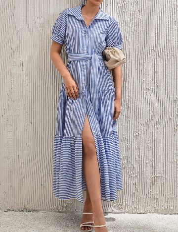 Rochie medie SHEIN, albastru