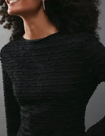 Rochie lunga WAREHOUSE, negru