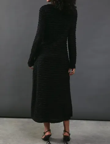 Rochie lunga WAREHOUSE, negru