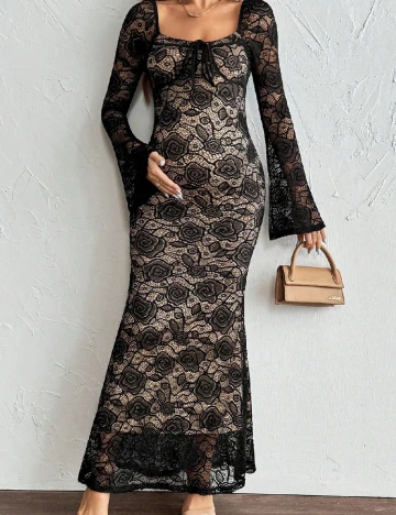 Rochie lunga SHEIN Maternity, n