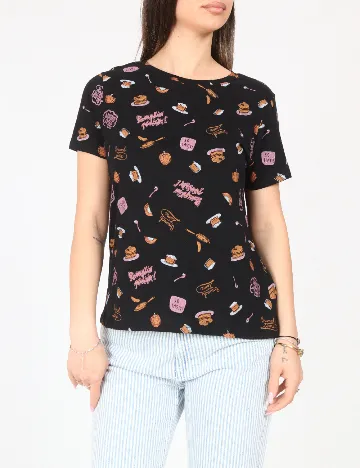 Tricou Bershka, negru
