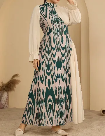 Rochie lunga SHEIN CURVE, mix culori