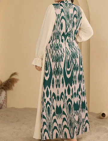 Rochie lunga SHEIN CURVE, mix culori