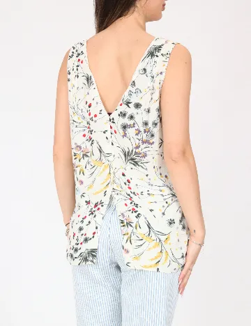 Top Zara, alb
